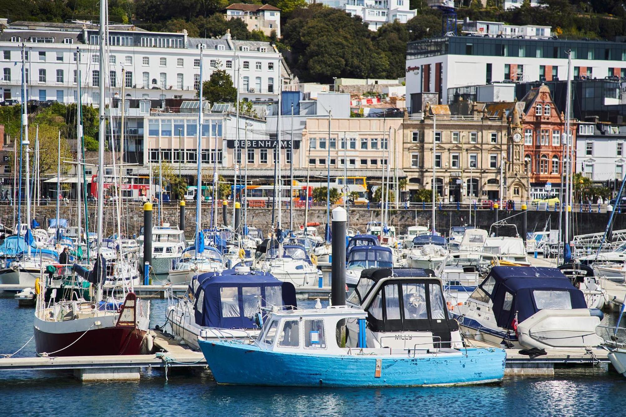 The Moorings - Stylish Duplex Apartment On Torquay Harbourside Eksteriør billede